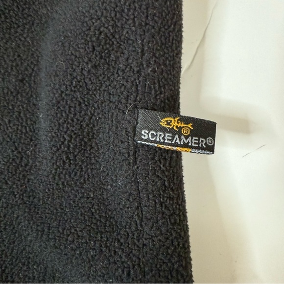 Screamer Black Fleece Neck Gaiter - Picture 2 of 5